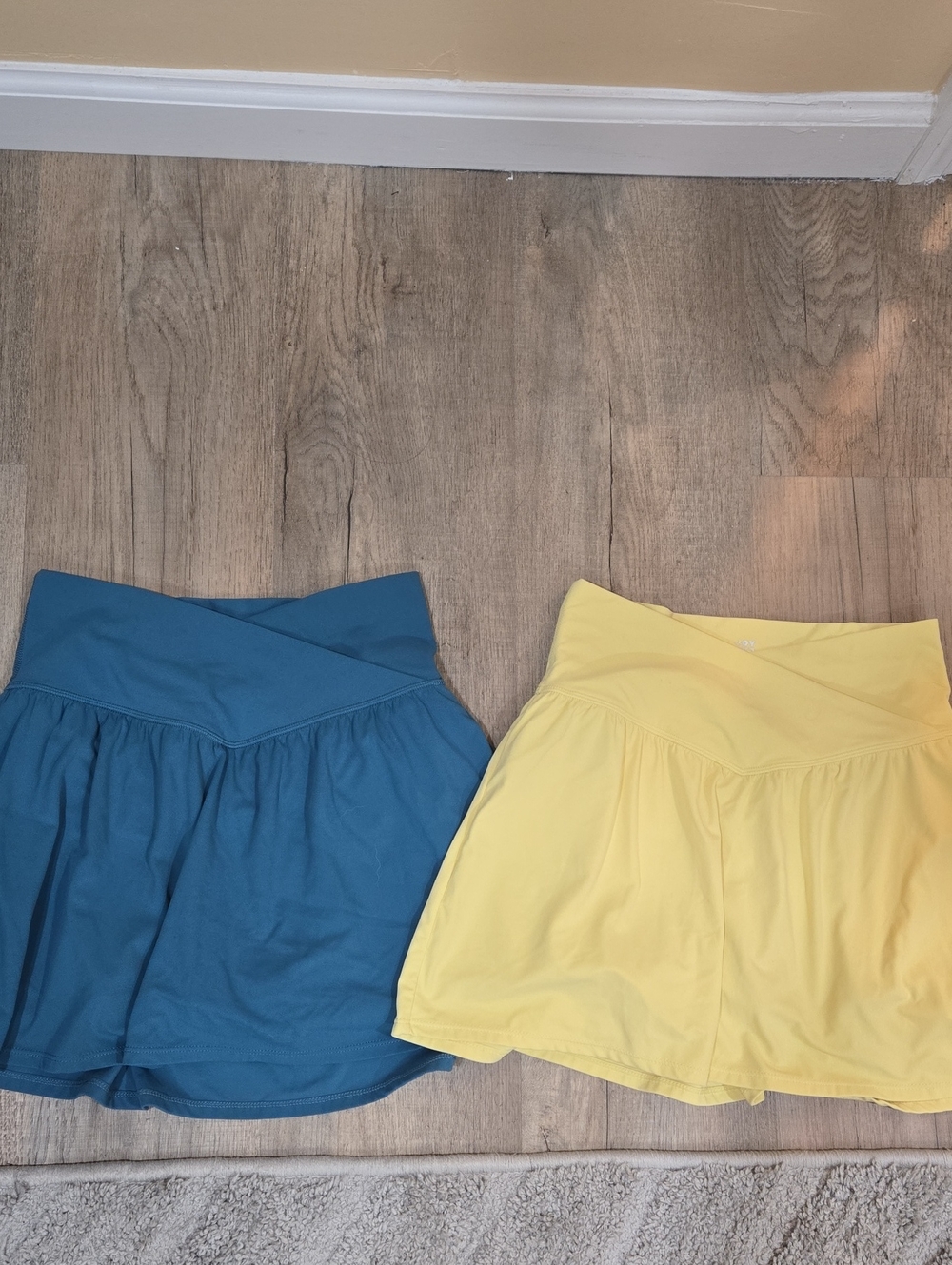 BUNDLE! Target Women’s Teal and Yellow Skort Duo